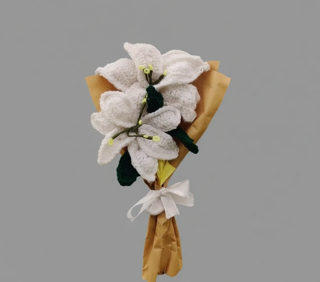 Crochet Lily Bouquet