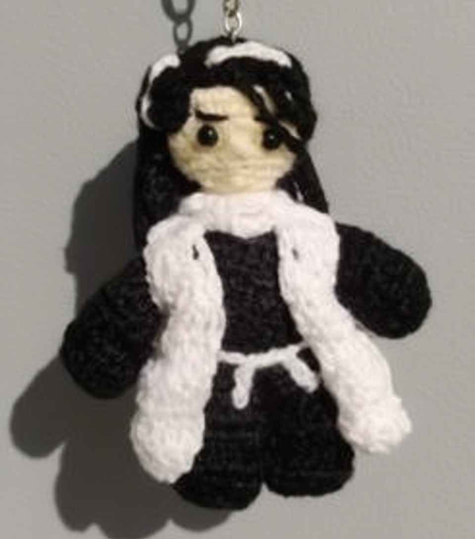 Anime Warrior Keychain